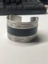 Termómetro de cuello de vino, herramienta para bebidas, termómetro inteligente para botella de vino