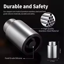 tapones vino y tapon de vacio